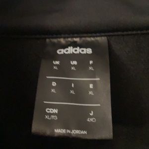 Adidas like white coat